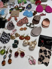 Vintage To Now EARRINGS — 50+MATCHED PAIRS . EXCELLENT CONDITION!
