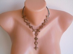 Ypsilon Necklace Fashion Jewelry Enamel 37.7 G/Length Approx. 39 Cm