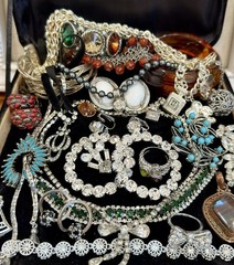 Vintage Estate Costume Jewelry Lot! MONET, AVON and more!