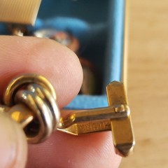 SWANK vintage lot of 21 Cufflinks, silver tone and gold tone.