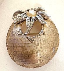 Early Vintage JOMAZ Joseph Mazer Rhinestone Brooch 40’s-50’s