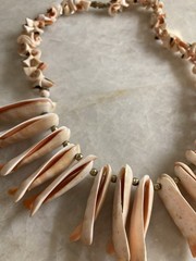 Unique Vintage Seashell Necklace