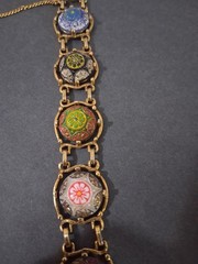 Vintage Juliana D & E for Celebrity Bracelet Gold Tone Moroccan Matrix Signed