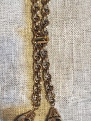 Vintage Gold Tone Adjustable Length Necklace