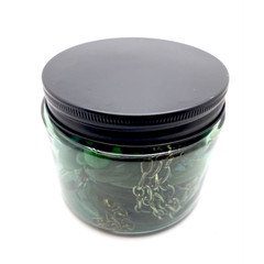 Mystery Vintage Modern Green Theme Fashion Costume Mixed Jewelry Jar Over 1lb