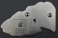 FOLLOW ME DOWN THE RABBIT HOLE ALICE IN WONDERLAND PIN LE 50- UNBRANDED