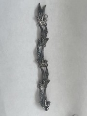 Vtg Los Castillo TAXCO mexico sterling swallow Bird link bracelet 6.5 in