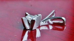 14k white gold pendant 0.20ct FVVS natural diamond solitaire charm handmade 0.7g