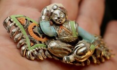 Rare Thief of Baghdad Alexander Korda Aladdin Magic Carpet Brooch