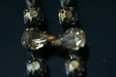Omni Jewelers Vintage Jewelry Lot 6pc Necklace Earrings Rhinestone Glass Crystal