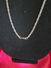 Vintage Scottish Thisel Pendent With Natural Stones 12 In Chain Signed Jacobite