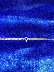 Vintage Sterling Silver Italy Braided Serpentine Chain Necklace 30in 3.53mm