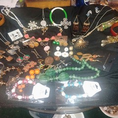 Vintage, MCM, Art Deco, Bakelite, Silver Jewelry