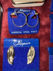 Passport Brand Gold-Tone Jewelry Mixed Lot Of 17 New Old Stock