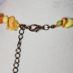 Vintage Tropical Colorful 36in Necklace