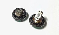 1950s Sparkly Confetti & Stars Lucite Earrings