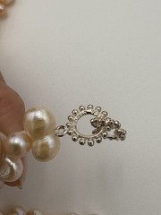 Vtg MMA Metropolitan Museum of Art Baroque Pearl 925 Sterling Signed Necklace