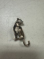 Green Eyed Leopard Brooch 1.82″ X 1.05″ m12