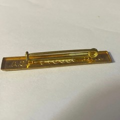 Vintage Girl Scouts Brass PinApproximately 2 inches long x 0.25 inches wide