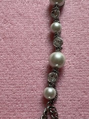 VINTAGE GIVENCHY NECKLACE (CIRCA 1990s-early 2000s), QUALITY FAUX PEARLS CRYSTAL