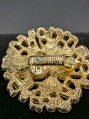 Sarah Coventry 1960s Vintage Book Piece Diamante Earrings Clip-On SEE PICS
