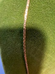 Vintage SOLID 14KT Gold Stamped 18″ Necklace Chain 2.9 Gram