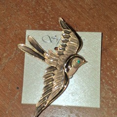 3pc Bird Brooch & Pin Mixed Lot Enamel Rhinestone Multicolor Women Fashion