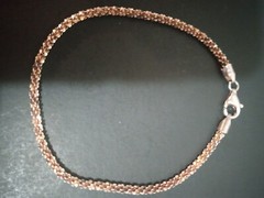 AGI Bracelet 925 ITALY Tested Vintage 8″ Vermeil