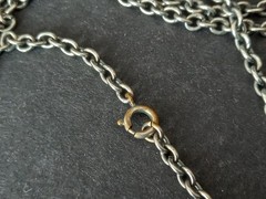 Vintage necklace/ pendant design K.M.J. Pewter Norway MCM 1960-1970s