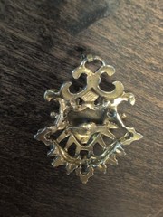 Vintage Kaiser Leopold Pendant In Gold Tones