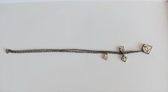 Vintage Rare Tokidoki Necklace Long Chain Charms Double Sided Print