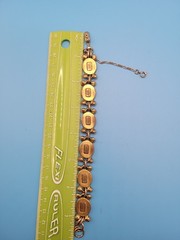Maximal Art John Wind Bracelet Vintage Goldtone