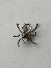 Vintage Sterling Silver Turquoise Spider Charm 0.87 Grams – 0.5”