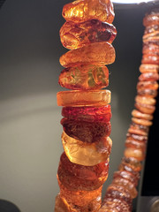 Vintage Raw Unpolished Baltic Amber Nuggets Chunks Necklace 52 gr, 18” L