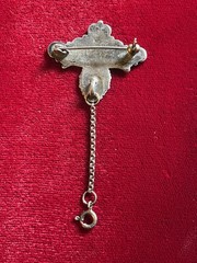 Vintage Sterling chateline, 6 Grams, Stamped 925, Gorgeous!
