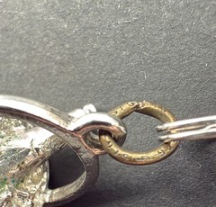 VINTAGE STERLING SILVER CHARM BRACELET Champagne Hat Barrel Grad 32 G 7” J13