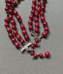 vintage 7 pc lot West Germany Japan 4 Necklaces 3 Pairs Earring MCM