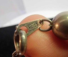 Vtg Silvertone Graduated Ball Beaded Chain Necklace 29in”- S29