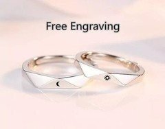 Art Deco Vintage Style Lab Created Diamond Weeding Ring In 14k White Gold Finish
