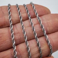 Vintage Beautiful Jewelry Chain Necklece,925 Sterling Silver,Signed , 5,60g