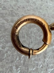 Vintage 12K Gold Filled Mesh Cord Bracelet Orb Cage Pendant F.C. Co.