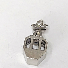 Sterling silver Gondola Ski Lift charm (Y62)