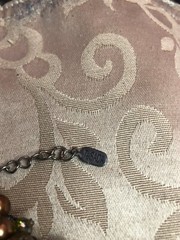 Vintage TeSada Natural Pearl, Glass Bead, Statement Collar for Repair or Harvest