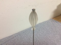 Vintage Art Deco Style Lucite Hat Pin Lot of 2