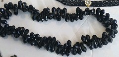 Mixed lot chokers fashion jewlery vintage to modern gothic alchemy