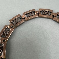 Vintage Renoir Copper Necklace q3z