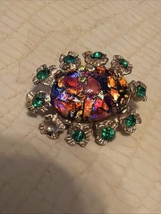 vintage delizza elster juliana de brooch