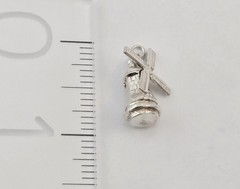 Vintage Sterling Silver Dutch Windmill Holland Articulated Charm Pendant – 2.0g