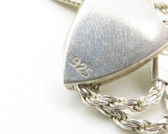925 Sterling Silver Vintage Shiny Tassel Ends Etched Prayer Beads TR2492