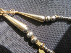 RARE cast Bronze art necklace Nancy J Young /Tribal /Southwestern/ handcrafted